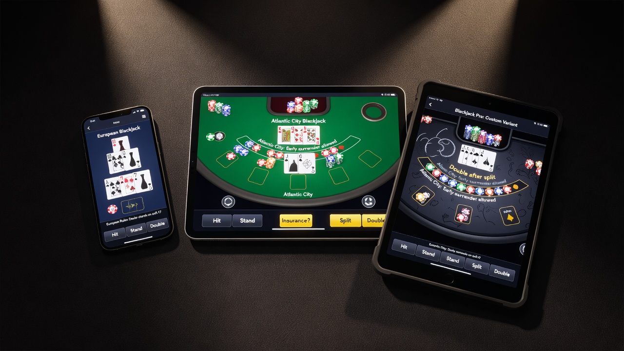 Exploring Popular Blackjack Game Variations - real money blackjack app